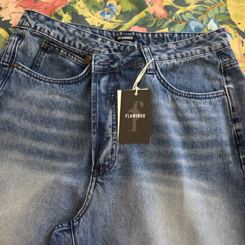 Flamingo Women's Blue Flare Jeans